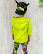 Load image into Gallery viewer, Bright green Hoodie
